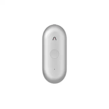 PLAUD NotePin S plata grabadora de voz AI, 64 GB, 300 mAh, USB-C, plata
