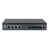 LevelOne switch gestionado L3 de 8 puertos 10 Gigabit, 4 x 1G/2.5G/5G/10G RJ45, 4 x 1G/2.5G/5G/10G SFP+ Uplinks