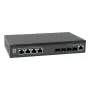 LevelOne switch gestionado L3 de 8 puertos 10 Gigabit, 4 x 1G/2.5G/5G/10G RJ45, 4 x 1G/2.5G/5G/10G SFP+ Uplinks