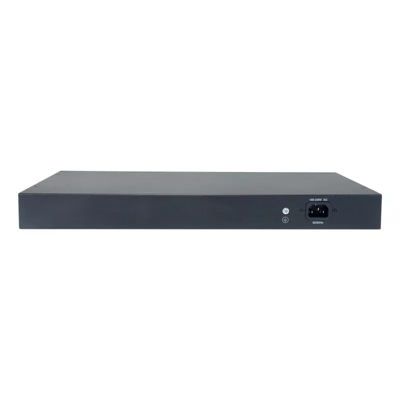LevelOne switch gestionado L3 de 12 puertos 10 Gigabit, 8 x 1G/2.5G/5G/10G RJ45, 4 x 1G/2.5G/5G/10G SFP+ Uplinks, 240Gbps Non-Blocking Fabric, montaje en rack 19