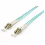 Cable de conexión Equip LC-LC 7,5m multimodo dúplex OM3 turquesa