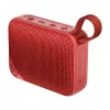 QCY SP2 Altavoz Bluetooth portátil (Rojo) - IP67 resistente al agua, iluminación RGB, estéreo TWS
