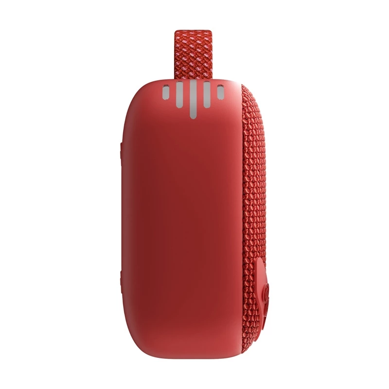 QCY SP2 Altavoz Bluetooth portátil (Rojo) - IP67 resistente al agua, iluminación RGB, estéreo TWS