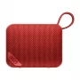 QCY SP2 Altavoz Bluetooth portátil (Rojo) - IP67 resistente al agua, iluminación RGB, estéreo TWS