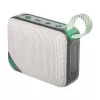 QCY SP2 Altavoz inalámbrico (Marrón) - Altavoz Bluetooth 5.3 portátil con iluminación RGB, IPX5, TWS