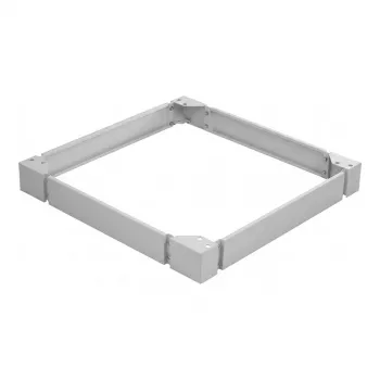 EFB-ELEKTRONIK Base para armario 800x1000mm, 100mm de altura, Gris (RAL 7035) PEL-SOK80VV.GR