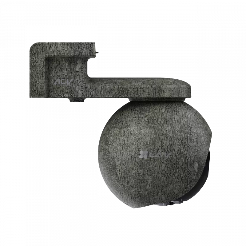 EZVIZ CS-EB8/SP Ranger Cámara exterior PT con batería y panel solar (4G/LTE, WiFi 2,4 GHz, 4K, 8 MP, 4 mm, IP65)