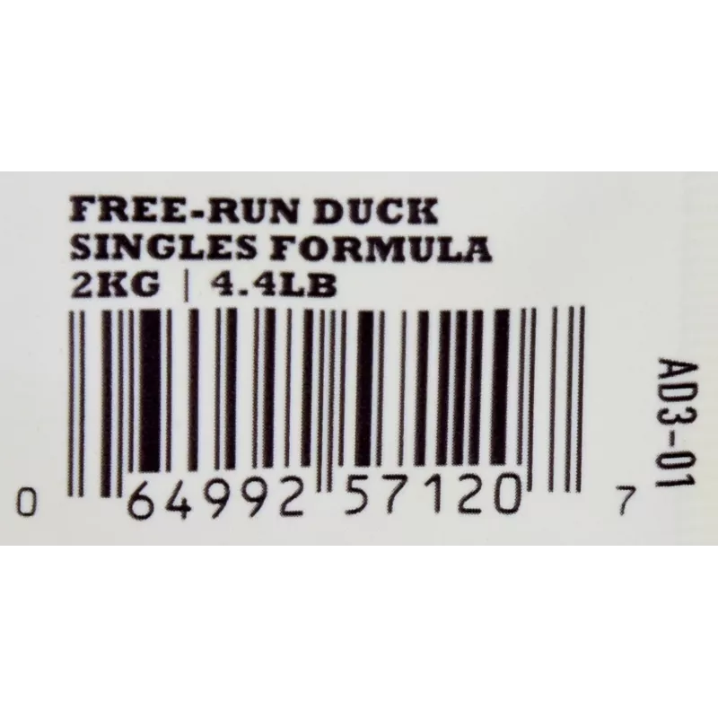 ACANA Singles Free-Run Duck Pienso seco para perros, 2 kg