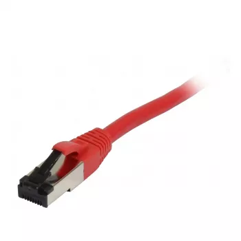 Synergy21 Cable de red RJ45, CAT8.1 2000MHz, 7,5m, Rojo, S-STP (S/FTP), TPE/LSZH (SuperFlex), AWG26