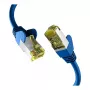 EFB-Elektronik Cable de red RJ45 Cat.6A S/FTP LSZH Draka UC900 TM31 Azul 0,15m