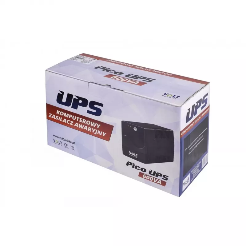 VOLT POLSKA PICO 600VA 360W SAI Sistema de alimentación ininterrumpida Line-Interactive 2x Schuko