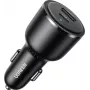 UGREEN EC701 cargador de coche rápido de 63W con 2 puertos 1A1C negro
