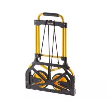 Stanley carro de transporte plegable de acero SXWT-FT582-SP 100 kg negro/amarillo