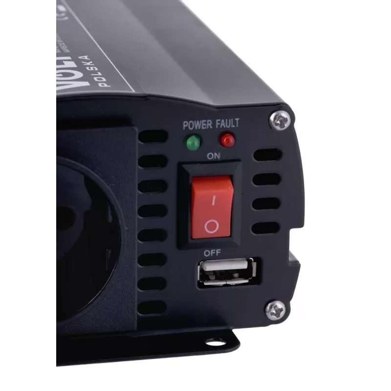 Volt Polska IPS-600 DUO convertidor de 12/24V a 230V 300/600 W
