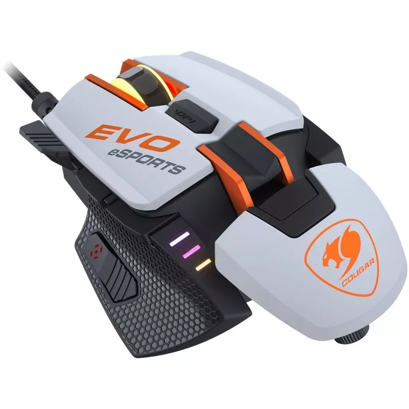 COUGAR 700M EVO ratón gaming eSports, óptico, retroiluminación RGB, blanco