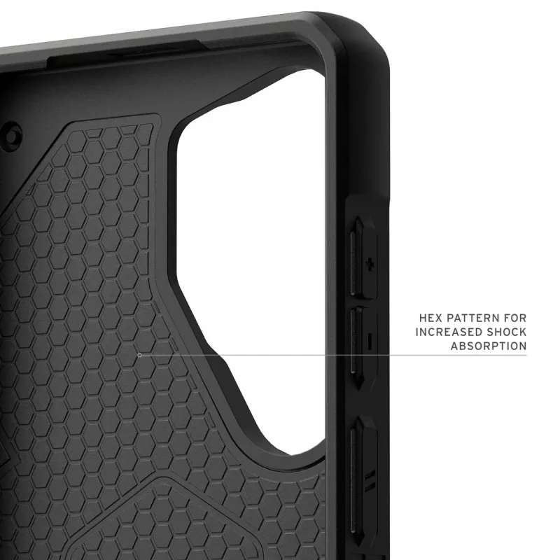 URBAN ARMOR GEAR UAG Monarch Pro funda con módulo magnético para Samsung Galaxy S26 Ultra (Kevlar Mallard Blue)