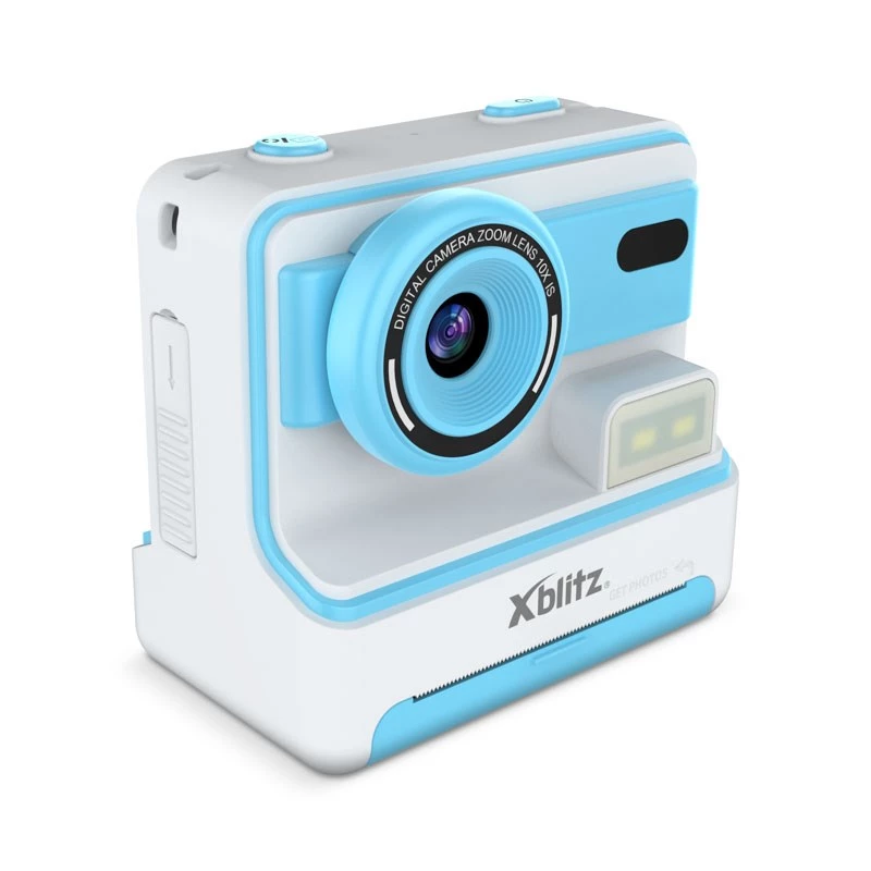 XBLITZ FLASH BLUE cámara instantánea con impresora térmica para niños