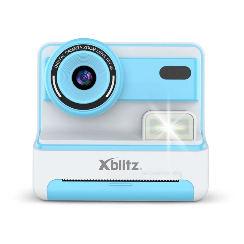 XBLITZ FLASH BLUE cámara instantánea con impresora térmica para niños