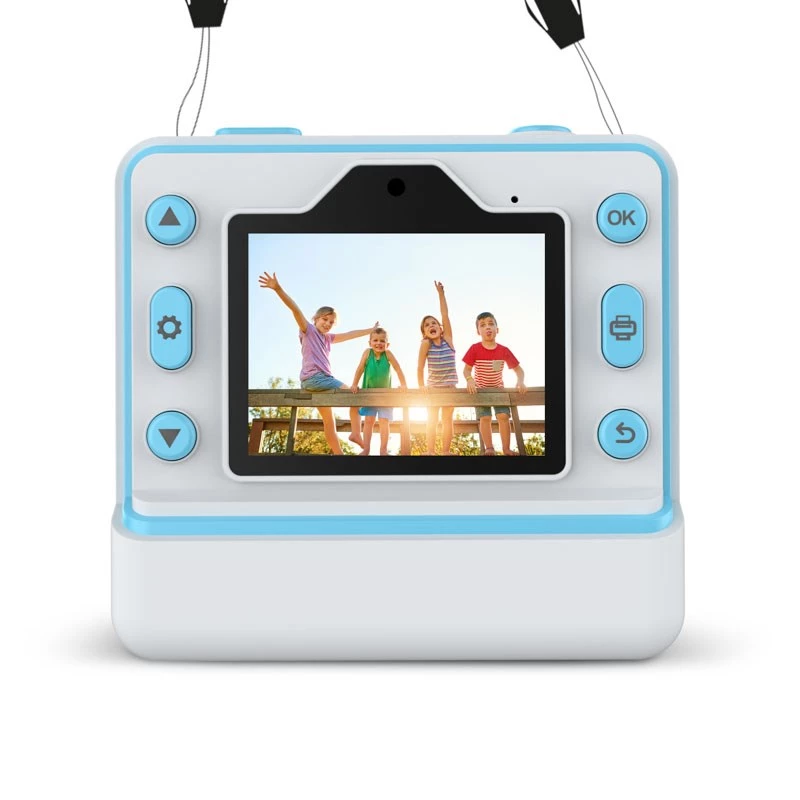 XBLITZ FLASH BLUE cámara instantánea con impresora térmica para niños
