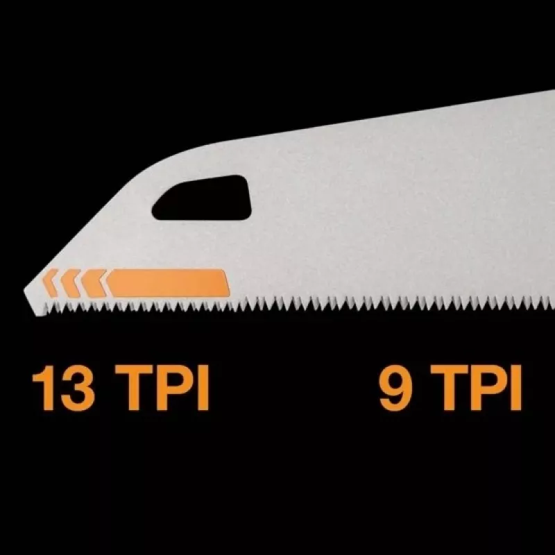 Fiskars sierra de mano 550mm PowerTooth 9TPI
