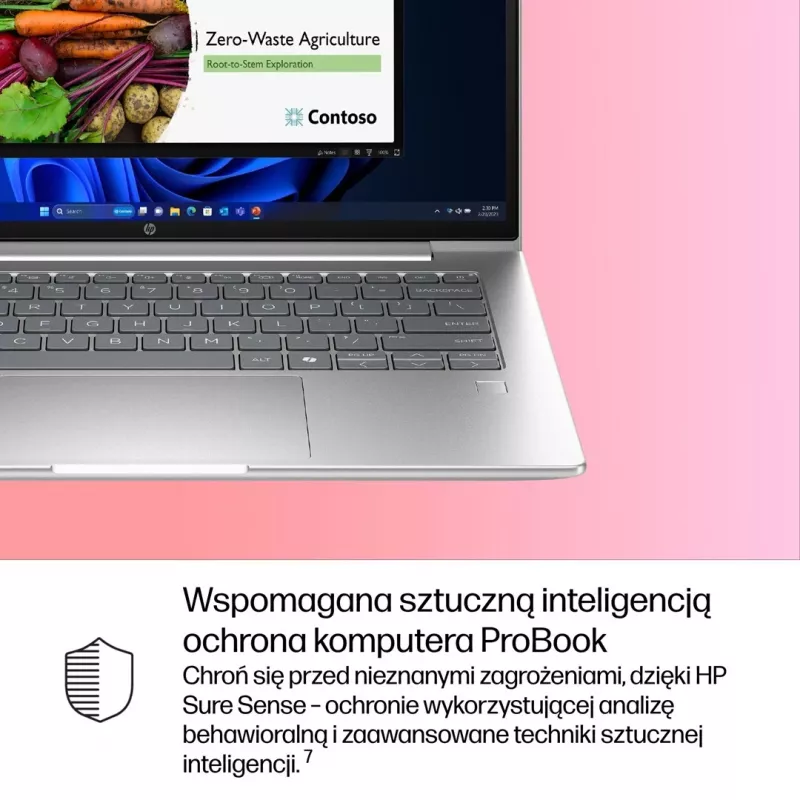 HP ProBook 4 G1i 14 inch Ultra 7 255U 16GB DDR5 512GB SSD WUXGA Windows 11 Pro plata 3 años de servicio in situ