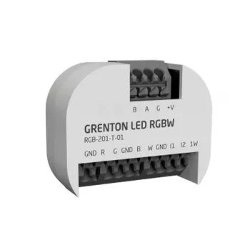 Grenton Módulo de regulación LED RGBW 1-Wire entradas digitales 2 entradas empotrado TF-BUS