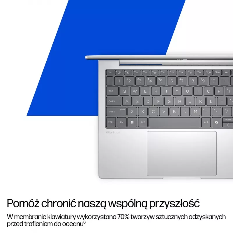 HP EliteBook 8 G1i 16 inch Ultra 7 255U 24GB DDR5 512GB SSD WUXGA IPS 400nits Windows 11 Pro Glacier Silver Aluminium 3Y OnSite