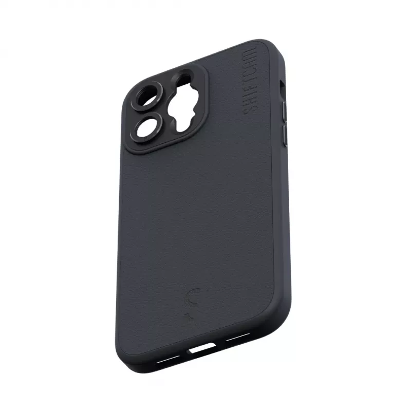 ShiftCam LensUltra Funda Trasera con Montura para Objetivos para iPhone 14 Pro Max, MagSafe, Negro