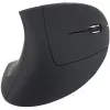 Equip 245110 Ratón inalámbrico ergonómico vertical - Diestros - 2,4 GHz - Receptor USB - Negro