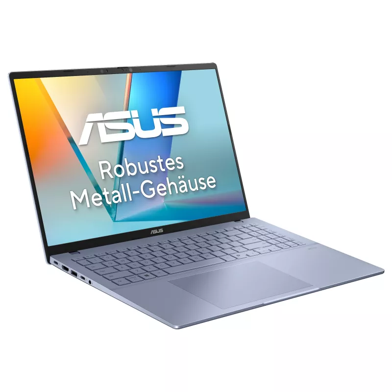 ASUS Vivobook S16 S3607NA-SH001W Snapdragon X Elite Portátil 16 inch WUXGA OLED 32GB 1TB Windows 11 Home Cool Silver