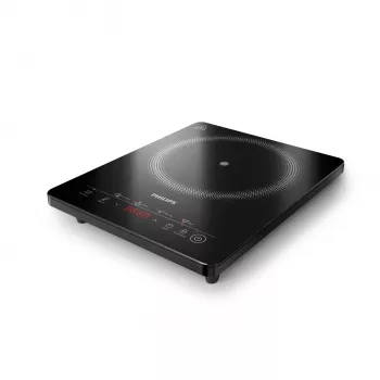 Philips Serie 3000 Mini Placa de inducción HD5830/90 - Negro, 2100W, control táctil
