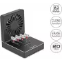 Delock estación de acoplamiento USB 20 Gbps M.2 para 4 SSD M.2 NVMe PCIe con función de clonación y borrado