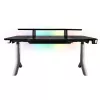 Thermaltake ARGENT P900 Escritorio gaming inteligente - Forma en L - Altura ajustable eléctrica - Negro