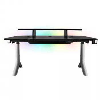 Thermaltake ARGENT P900 Escritorio gaming inteligente - Forma en L - Altura ajustable eléctrica - Negro