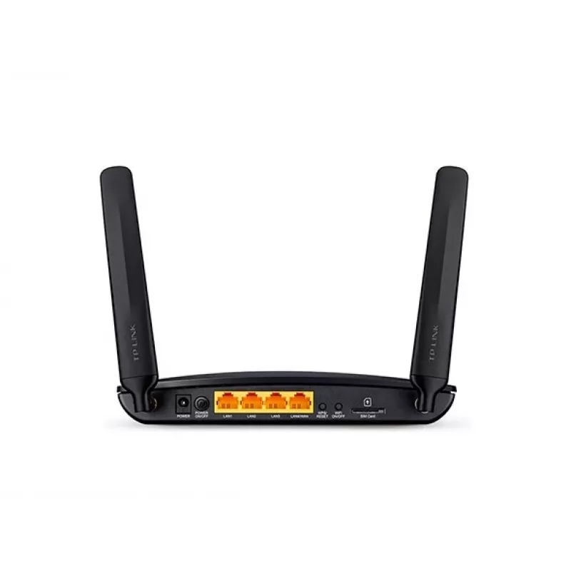 TP-Link TL-MR6400 6400300 Mbps Wireless N 4G LTE Router, Single-Band 2,4 GHz, Fast Ethernet, negro