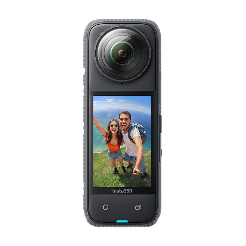 Insta360 X4 Adventure Bundle - cámara 360° 8K con palo selfie, batería adicional, tarjeta de 64GB