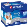 Verbatim BD-R DL 50GB 6x imprimible por inyección de tinta estuche jewel 10 pack