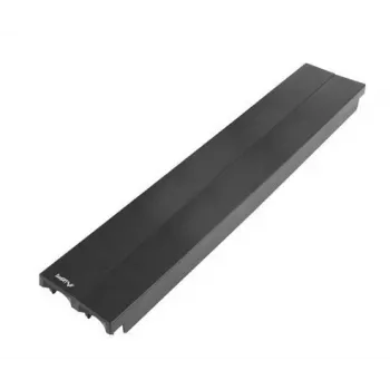 LANBERG AKP-1402-B panel ciego de plástico ignífugo 19 pulgadas 2U de instalación rápida negro