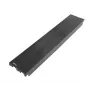 LANBERG AKP-1402-B panel ciego de plástico ignífugo 19 pulgadas 2U de instalación rápida negro