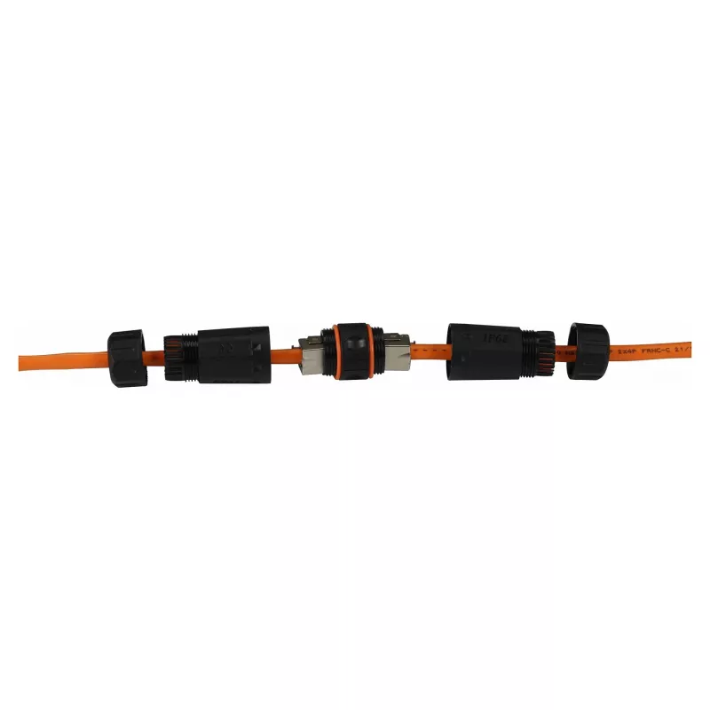 EFB Elektronik conector de cable IP68 Cat.6A 10Gbit/s para AWG22/1-26/1 - IEC