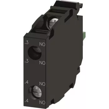 Siemens SIRIUS ACT Módulo de contacto 2 NA conexión por tornillo 3SU14001AA101DA0