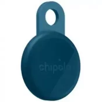 Chipolo LOOP – Rastreador Bluetooth recargable con lazo de silicona para iOS y Android, Navy