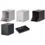 DURABLE IDEALBOX PLUS Unidad de cajones de sobremesa - 7 cajones - gris - C4/A4 - poliestireno