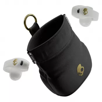Skullcandy Push 720 Auriculares True Wireless abiertos, blanco/gris, Bluetooth 5.2, IP55, 44h batería, Tile Finding