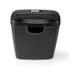 Nedis Trituradora de papel 10L corte en partículas P-4 negra