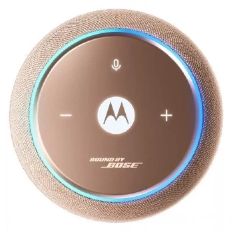 MOTOROLA Sound Flow altavoz XT2549-1 30W de potencia de salida Sound by Bose Wi-Fi BT Airplay2 Google Spotify UWB 6000mAh IP67 carga en base Warm Taupe