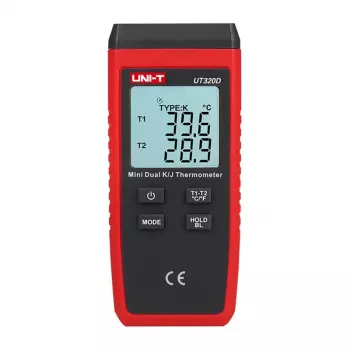 Uni-T UT320D termómetro de contacto de doble canal