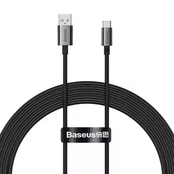 Baseus Superior cable USB a USB-C 100W 2m Negro