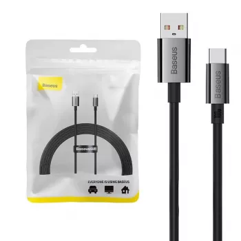 Baseus Superior cable USB a USB-C 100W 2m Negro