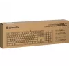 Defender Mirax GK-352 teclado gaming mecánico, switches Outemu Blue, iluminación RGB, con cable USB, Negro